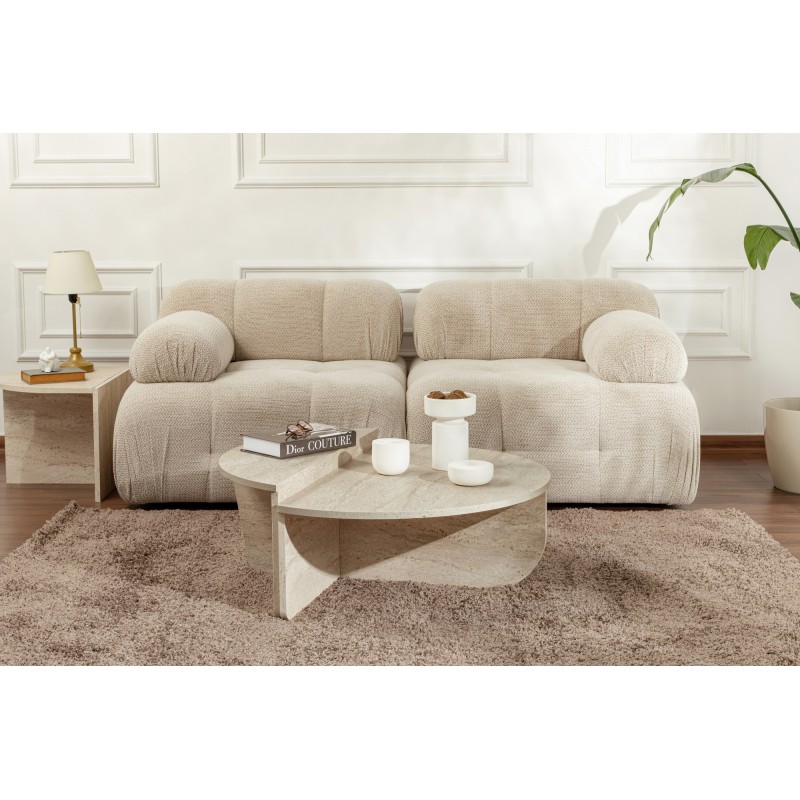 Hanah Home Coffee Table Orion - Travertine Travertine
Marble