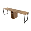 Hanah Home Study Desk Twin Study Desk - Atlantic Pine Atlantic Pine
Black