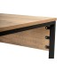 Hanah Home Study Desk Twin Study Desk - Atlantic Pine Atlantic Pine
Black