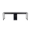Hanah Home Study Desk Twin Study Desk - Anthracite Anthracite
Black