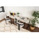 Hanah Home Study Desk Twin Study Desk - Freesia Freesia
Black