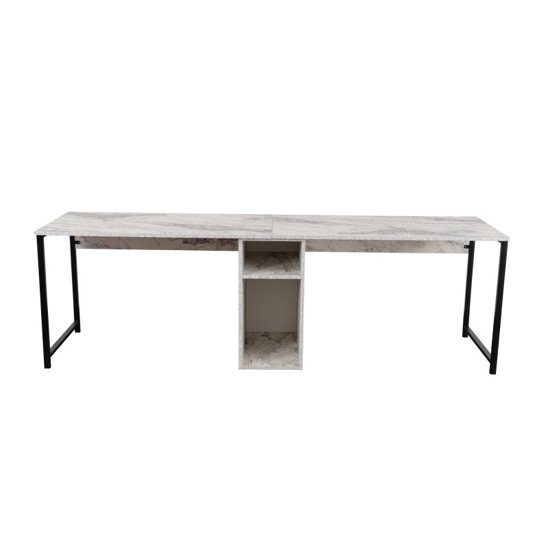 Hanah Home Study Desk Twin Study Desk - Freesia Freesia
Black