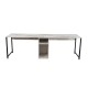 Hanah Home Study Desk Twin Study Desk - Freesia Freesia
Black