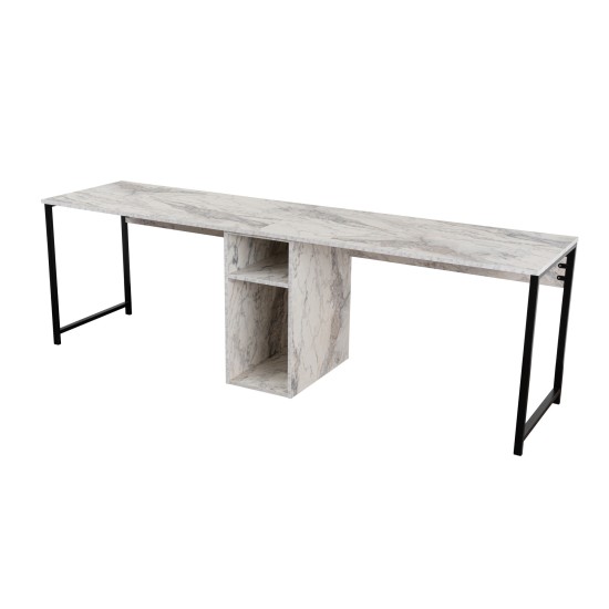 Hanah Home Study Desk Twin Study Desk - Freesia Freesia
Black