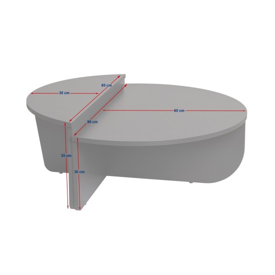 Coffee Table Orion - Freesia Marble Freesia Marble Hanah Home Coffee Table Orion - Freesia Marble Freesia Marble