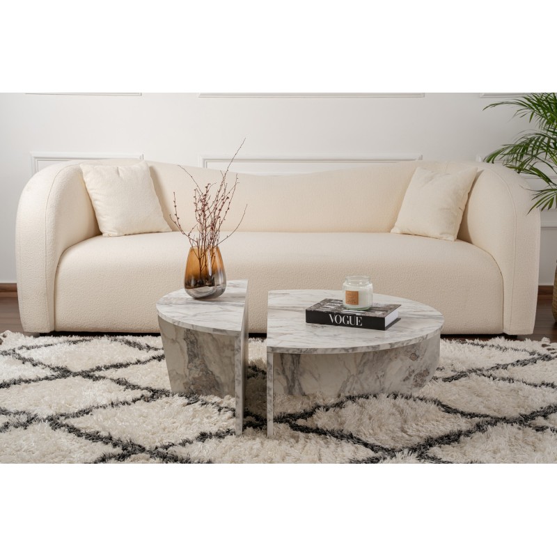 Hanah Home Coffee Table Orion - Freesia Marble Freesia Marble