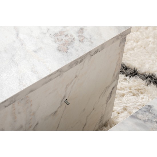 Coffee Table Orion - Freesia Marble Freesia Marble Hanah Home Coffee Table Orion - Freesia Marble Freesia Marble