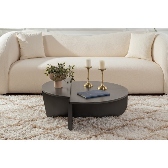 Coffee Table Orion - Anthracite Anthracite Hanah Home Coffee Table Orion - Anthracite Anthracite