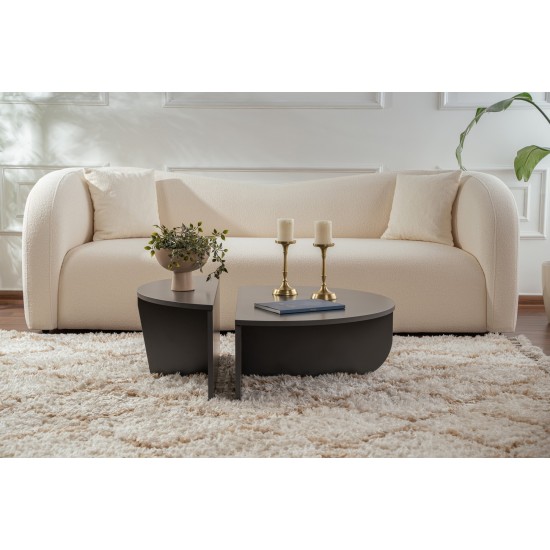 Coffee Table Orion - Anthracite Anthracite Hanah Home Coffee Table Orion - Anthracite Anthracite