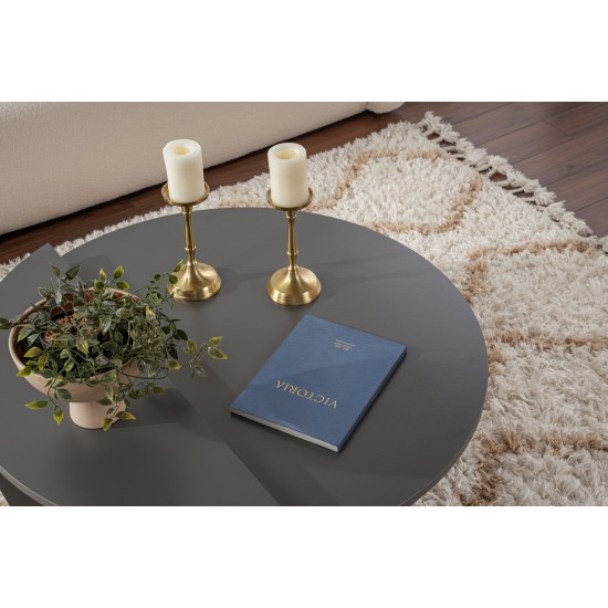 Coffee Table Orion - Anthracite Anthracite Hanah Home Coffee Table Orion - Anthracite Anthracite