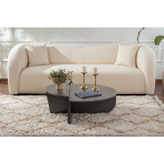 Coffee Table Orion - Anthracite Anthracite Hanah Home Coffee Table Orion - Anthracite Anthracite