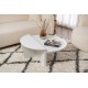 Coffee Table Orion - White White Hanah Home Coffee Table Orion - White White