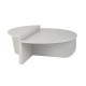 Coffee Table Orion - White White Hanah Home Coffee Table Orion - White White