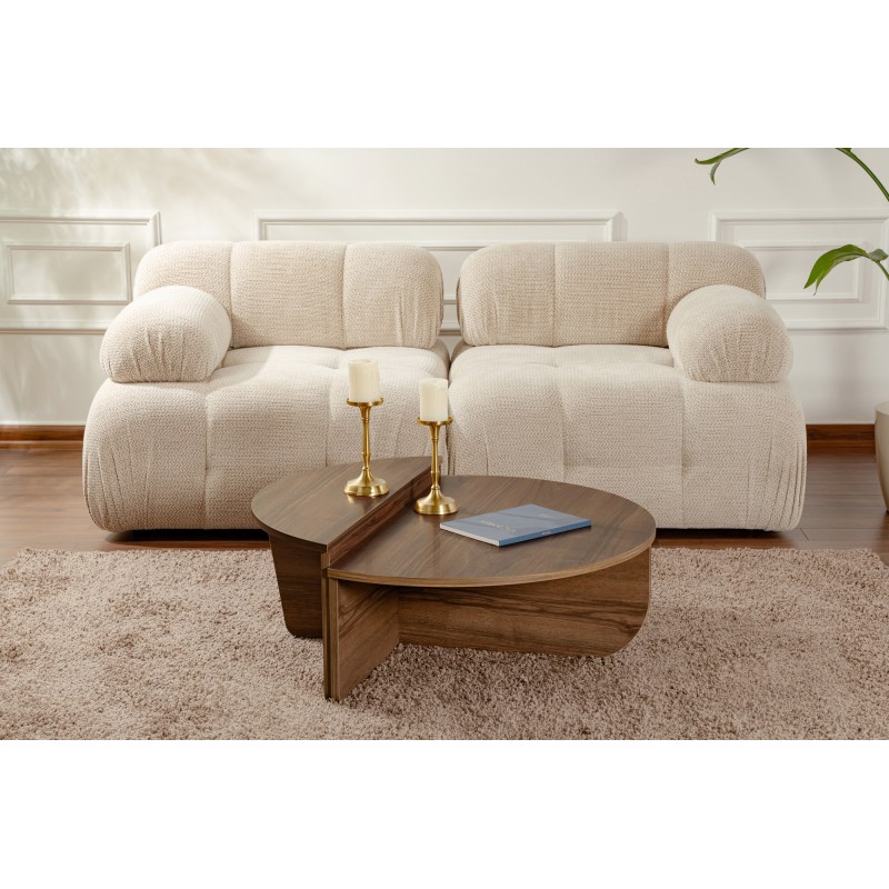 Hanah Home Coffee Table Orion - Walnut Walnut