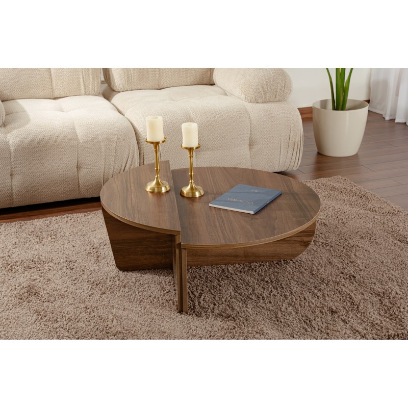 Hanah Home Coffee Table Orion - Walnut Walnut