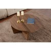 Hanah Home Coffee Table Orion - Walnut Walnut