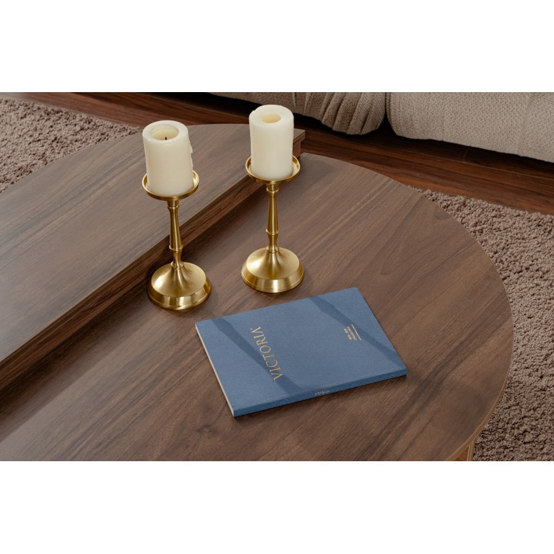 Hanah Home Coffee Table Orion - Walnut Walnut