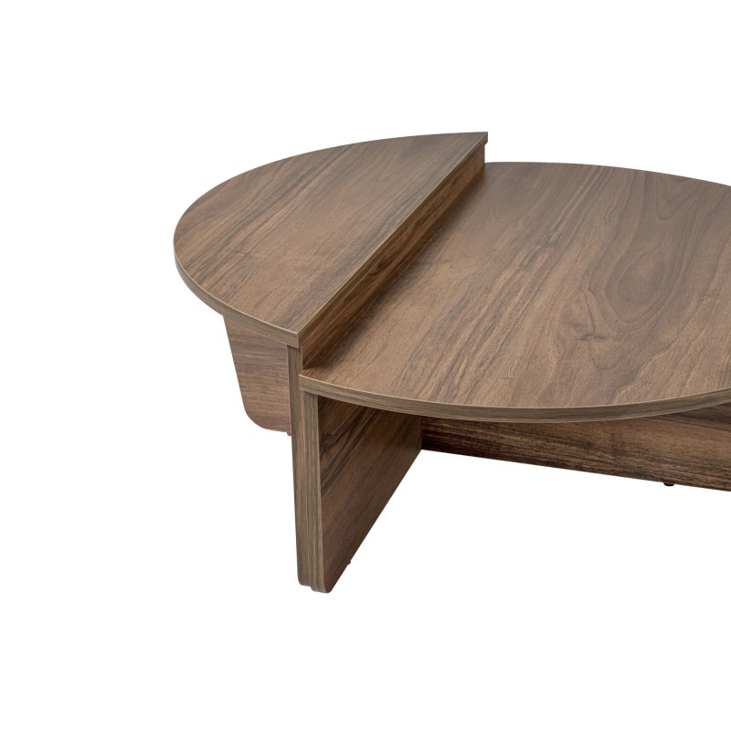 Hanah Home Coffee Table Orion - Walnut Walnut
