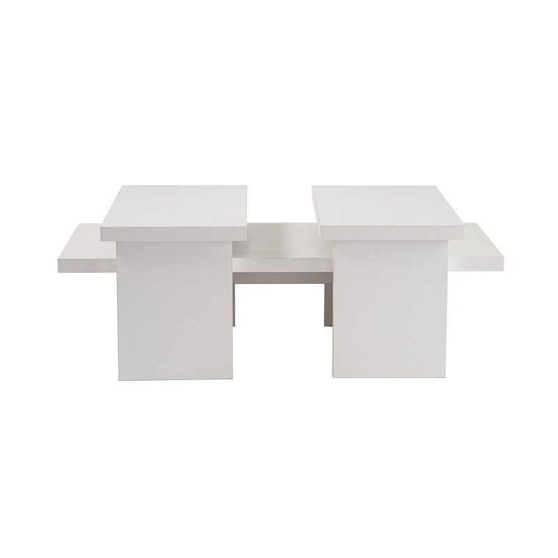 Hanah Home Coffee Table Sanctuary - Wood White Wood White