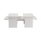 Hanah Home Coffee Table Sanctuary - Wood White Wood White