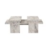 Hanah Home Coffee Table Sanctuary - Fressia Marble Freesia Marble