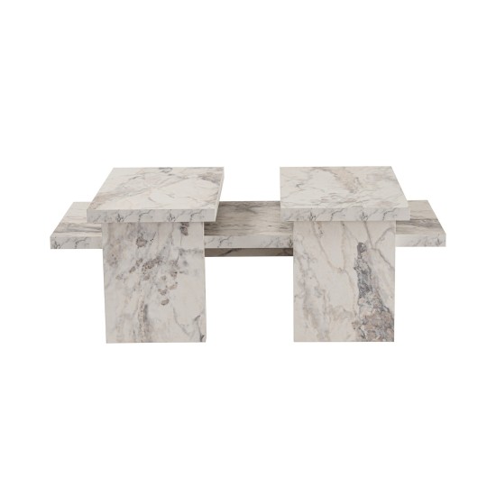 Coffee Table Sanctuary - Fressia Marble Freesia Marble Hanah Home Coffee Table Sanctuary - Fressia Marble Freesia Marble