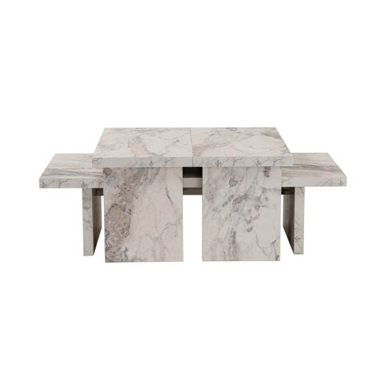 Coffee Table Sanctuary - Fressia Marble Freesia Marble Hanah Home Coffee Table Sanctuary - Fressia Marble Freesia Marble