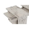 Hanah Home Coffee Table Sanctuary - Fressia Marble Freesia Marble