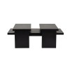 Hanah Home Coffee Table Sanctuary - Wood Black Wood Black