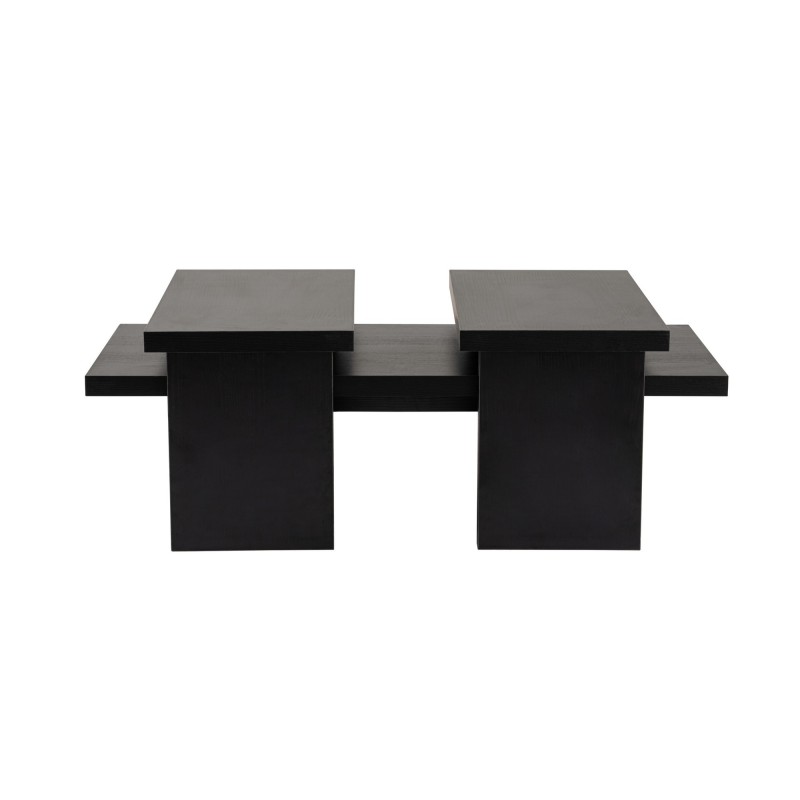 Hanah Home Coffee Table Sanctuary - Wood Black Wood Black