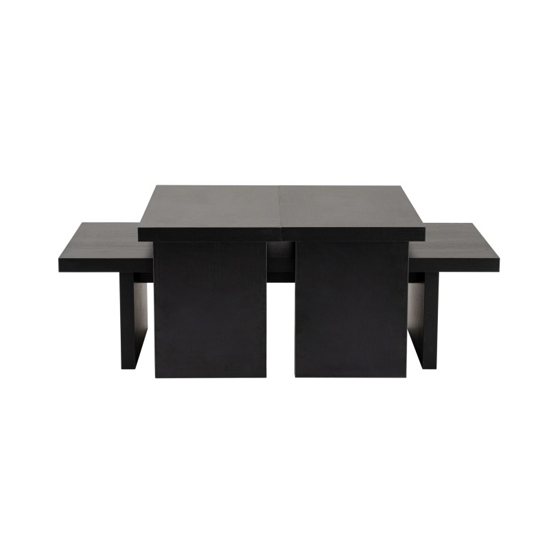 Hanah Home Coffee Table Sanctuary - Wood Black Wood Black