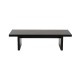 Coffee Table Sanctuary - Wood Black Wood Black Hanah Home Coffee Table Sanctuary - Wood Black Wood Black