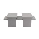 Coffee Table Sanctuary - Grey Grey Hanah Home Coffee Table Sanctuary - Grey Grey