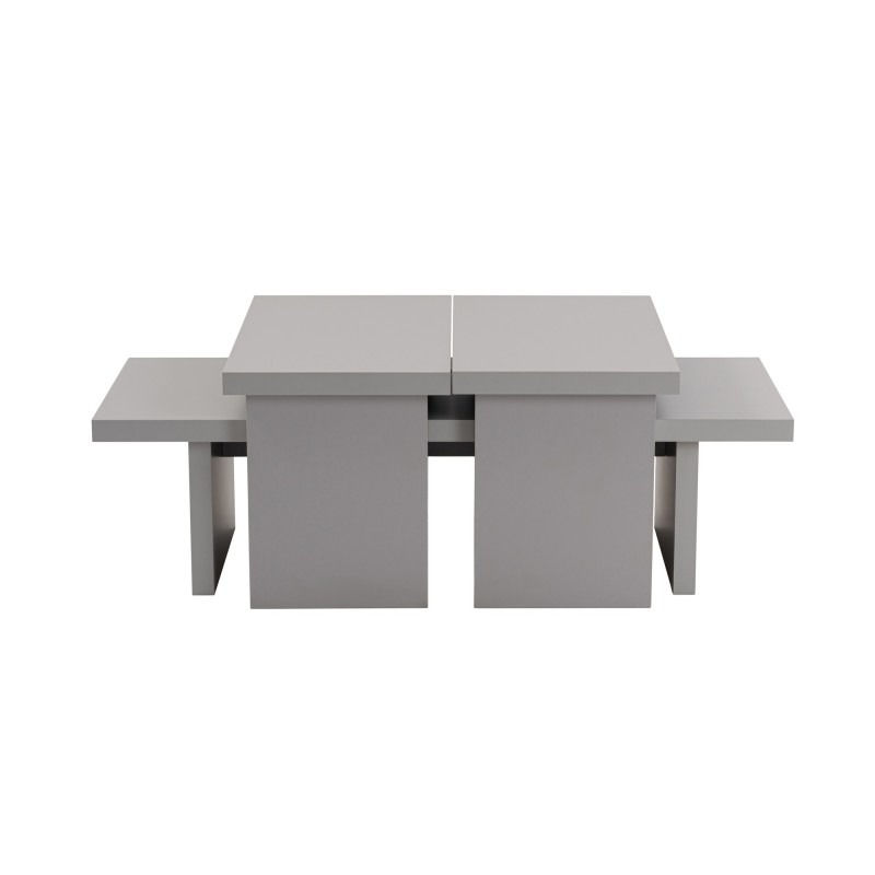 Hanah Home Coffee Table Sanctuary - Grey Grey