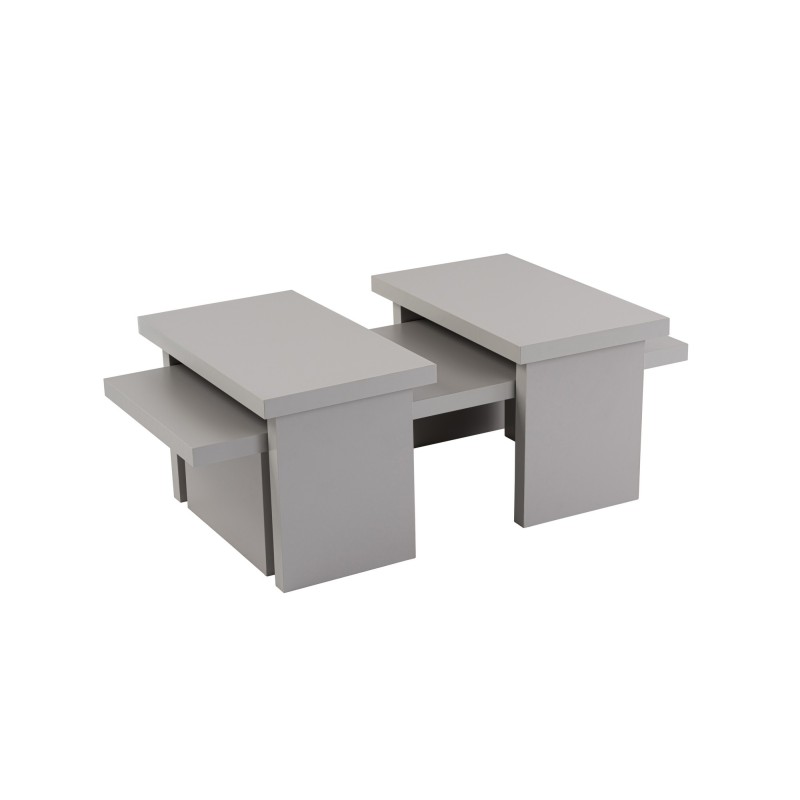 Hanah Home Coffee Table Sanctuary - Grey Grey