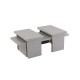 Coffee Table Sanctuary - Grey Grey Hanah Home Coffee Table Sanctuary - Grey Grey