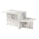 Coffee Table Harmony - Fressia Marble Freesia Marble Hanah Home Coffee Table Harmony - Fressia Marble Freesia Marble