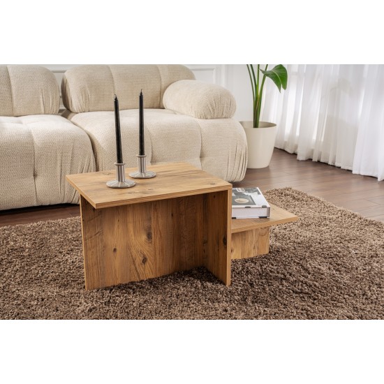 Coffee Table Harmony - Atlantic Pine Atlantic Pine Hanah Home Coffee Table Harmony - Atlantic Pine Atlantic Pine