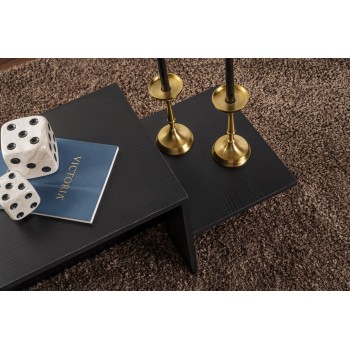 Coffee Table Harmony - Wood Black Wood Black