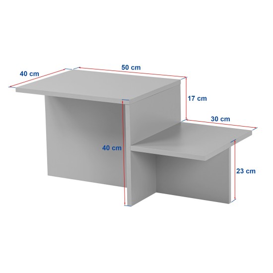Coffee Table Harmony - Wood Black Wood Black Hanah Home Coffee Table Harmony - Wood Black Wood Black