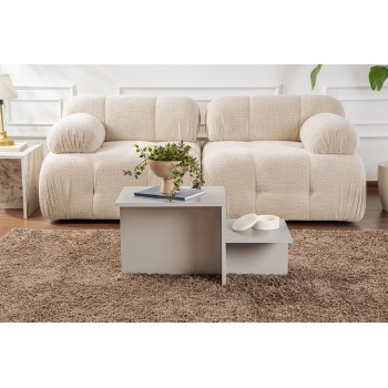 Coffee Table Harmony - Grey Grey