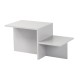 Coffee Table Harmony - Grey Grey Hanah Home Coffee Table Harmony - Grey Grey