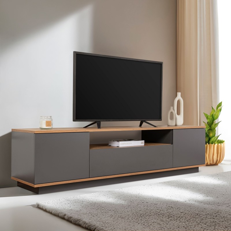 TV Stand Veramont - Anthracite, Atlantic Pine Anthracite
Atlantic Pine