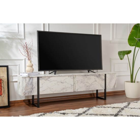 TV Stand Serenity - Fressia Marble, Black Freesia Marble
Black Hanah Home TV Stand Serenity - Fressia Marble, Black Freesia Marble
Black