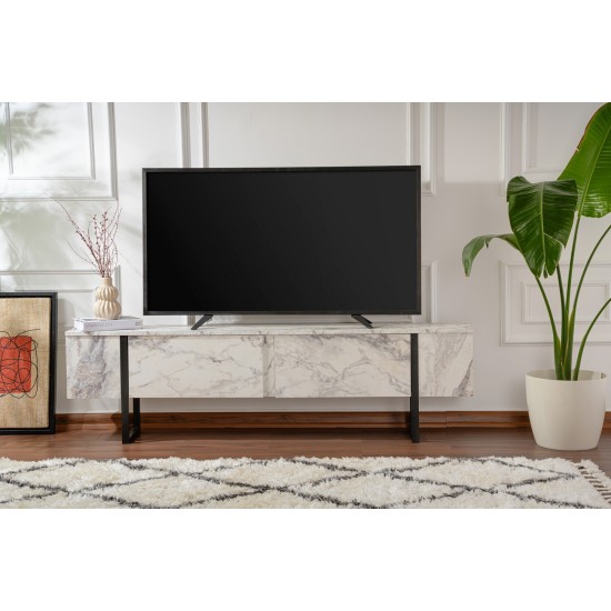 TV Stand Serenity - Fressia Marble, Black Freesia Marble
Black Hanah Home TV Stand Serenity - Fressia Marble, Black Freesia Marble
Black