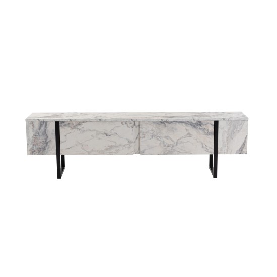 TV Stand Serenity - Fressia Marble, Black Freesia Marble
Black Hanah Home TV Stand Serenity - Fressia Marble, Black Freesia Marble
Black