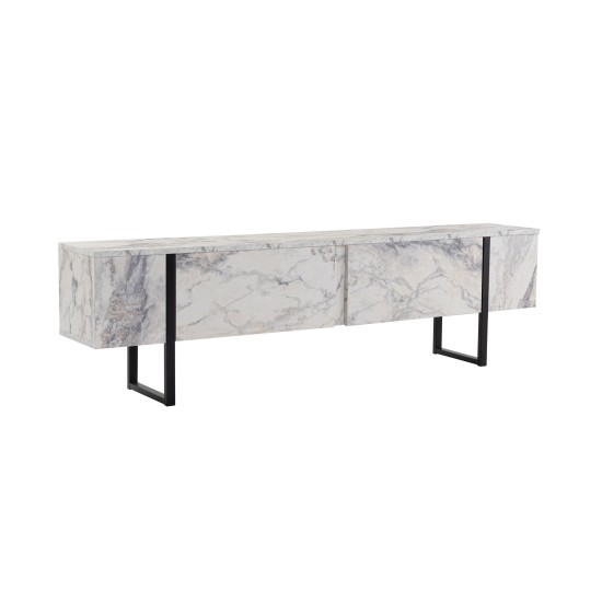 TV Stand Serenity - Fressia Marble, Black Freesia Marble
Black Hanah Home TV Stand Serenity - Fressia Marble, Black Freesia Marble
Black