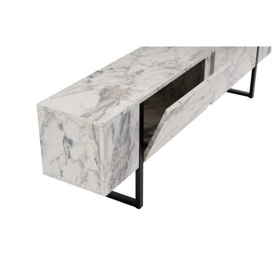 TV Stand Serenity - Fressia Marble, Black Freesia Marble
Black Hanah Home TV Stand Serenity - Fressia Marble, Black Freesia Marble
Black