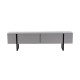 TV Stand Serenity - Grey, Black Grey
Black Hanah Home TV Stand Serenity - Grey, Black Grey
Black