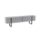 TV Stand Serenity - Grey, Black Grey
Black Hanah Home TV Stand Serenity - Grey, Black Grey
Black
